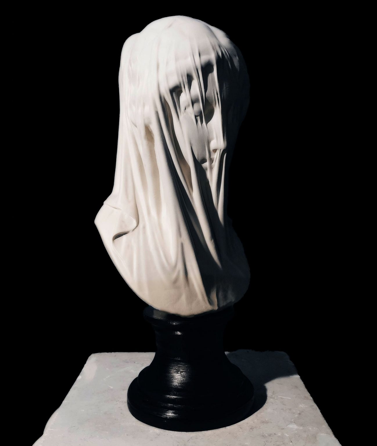 The Veiled Virgin (Giovanni Strazza) Ancestral Sculptures