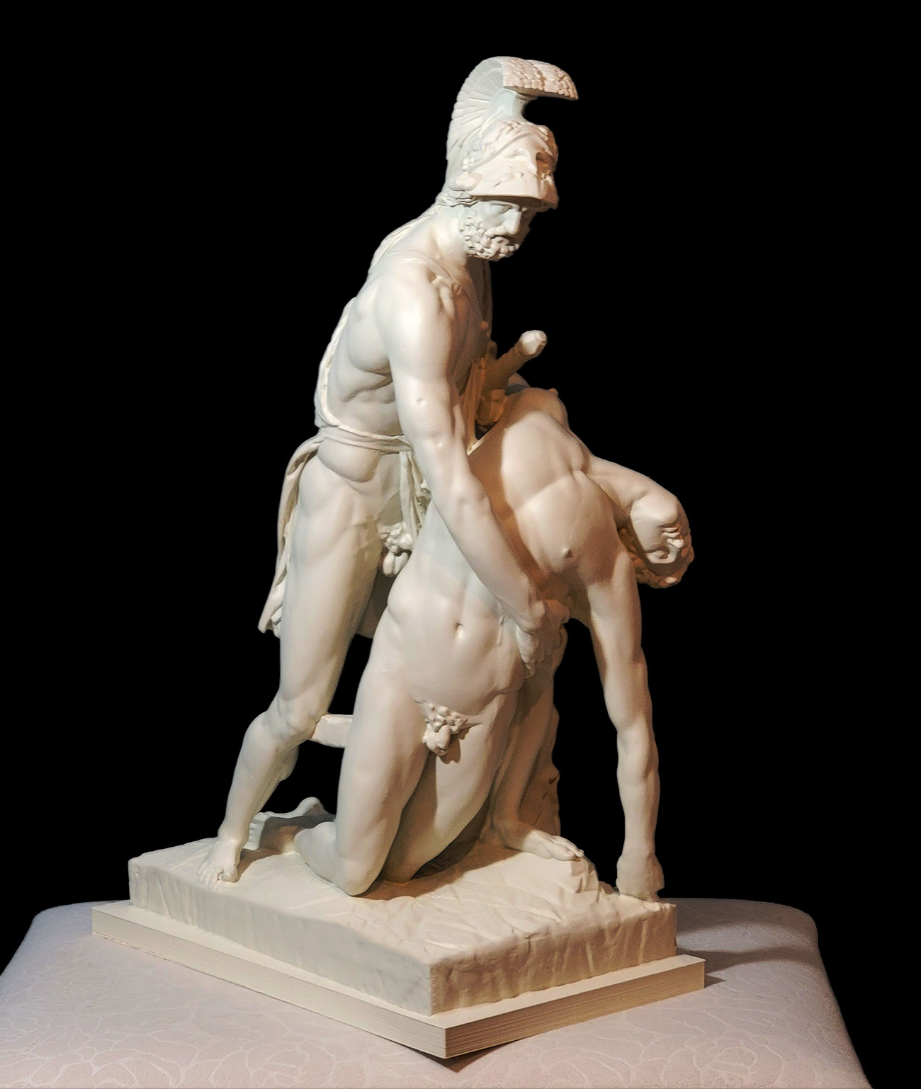 Menelaus and Patroclus Pasquino Group – Museum Quality Replica Sculpture in High cuality Resin | Famous Classical Greek Roman Art Statue