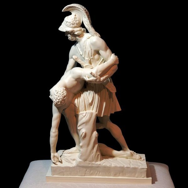 Menelaus and Patroclus Pasquino Group – Museum Quality Replica Sculpture in High cuality Resin | Famous Classical Greek Roman Art Statue - Image 3