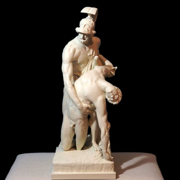 Menelaus and Patroclus Pasquino Group – Museum Quality Replica Sculpture in High cuality Resin | Famous Classical Greek Roman Art Statue - Image 2