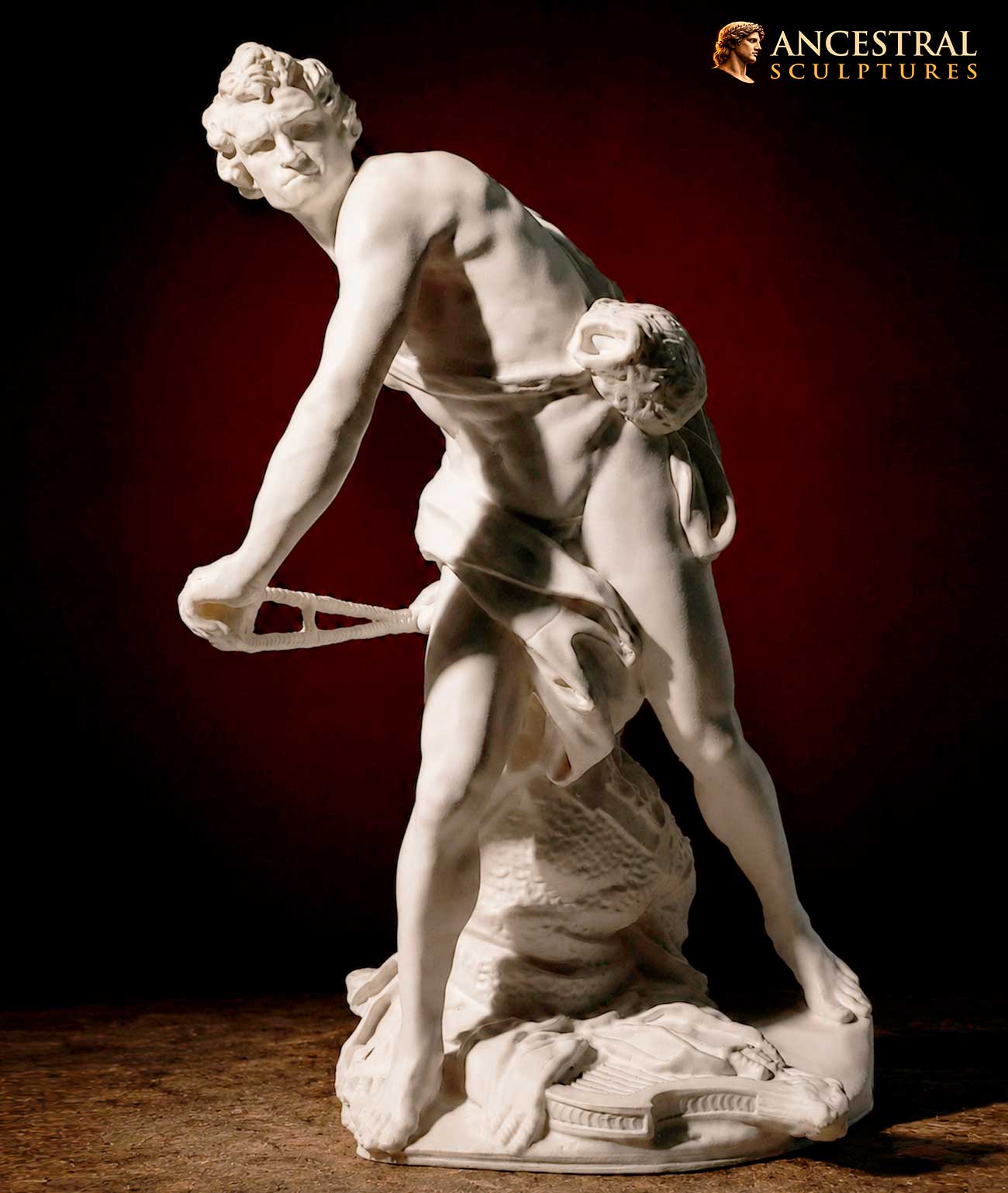 David Sculpture by Gian Lorenzo Bernini | Baroque Masterpiece | Biblical Hero | Museum-Quality Artwork