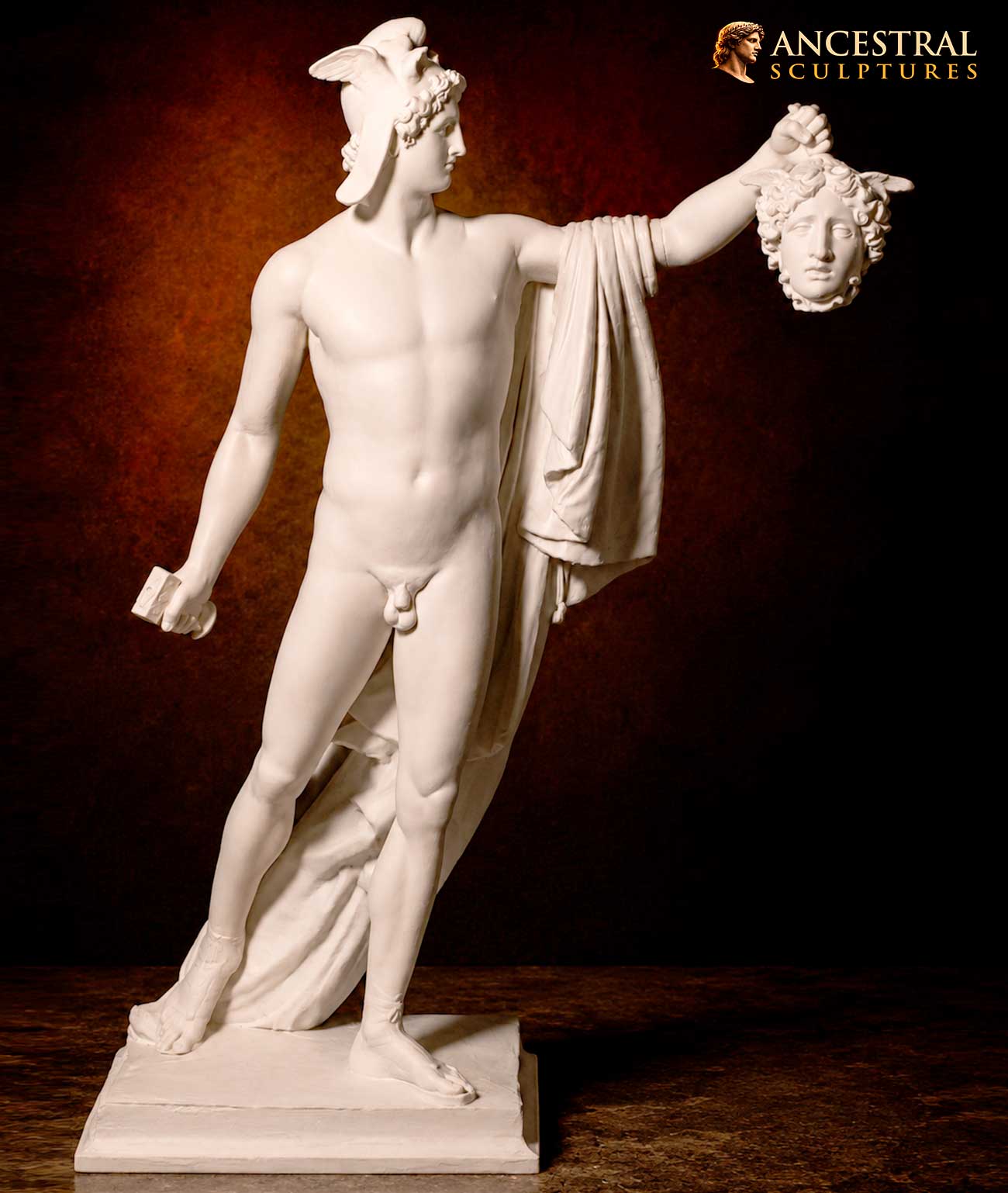 Perseus with the Head of Medusa by Antonio Canova | Neoclassical Masterpiece of Greek Mythology
