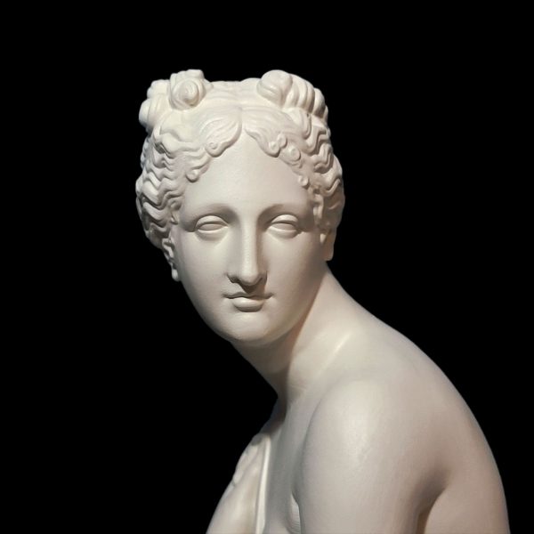 Venus Italica by Antonio Canova | White Malta Marble Effect | High-Quality Filled Resin Statue | Neoclassical Classical Art Sculpture - Imagen 3