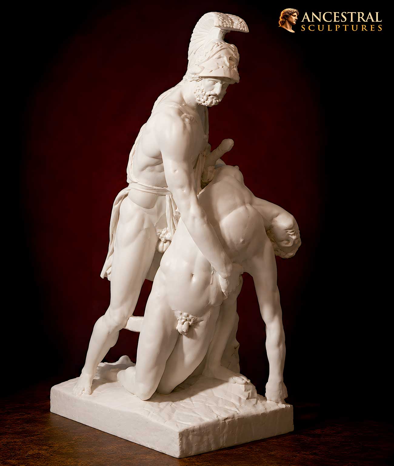 Menelaus and Patroclus Pasquino Group – Museum Quality Replica Sculpture in High cuality Resin | Famous Classical Greek Roman Art Statue