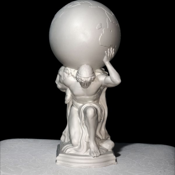 Farnese Atlas Sculpture | Atlas Statue with Celestial Globe | Classical Greek Titan | Mythological Resin Replica | Handmade Décor - Imagen 2