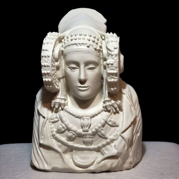 Lady of Elche – Exact Replica of the Iberian Icon – Exclusive Sculpture in High-Quality Resin – Ancient Spain Art – Museum Collectible - Imagen 2