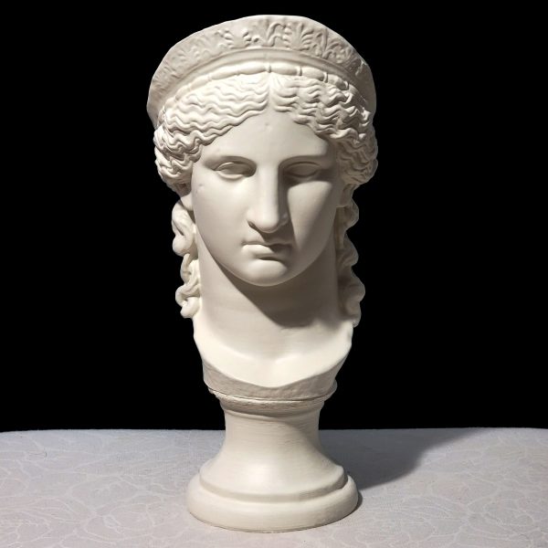 Hera Juno Bust Sculpture – Greek Goddess of Marriage and Power, Museum-Quality Handmade Resin Statue, Classical Roman Mythology Art - Imagen 4