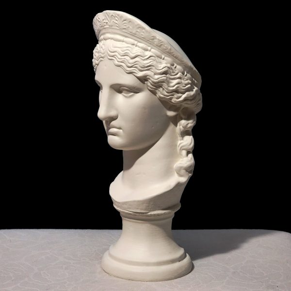Hera Juno Bust Sculpture – Greek Goddess of Marriage and Power, Museum-Quality Handmade Resin Statue, Classical Roman Mythology Art - Imagen 2
