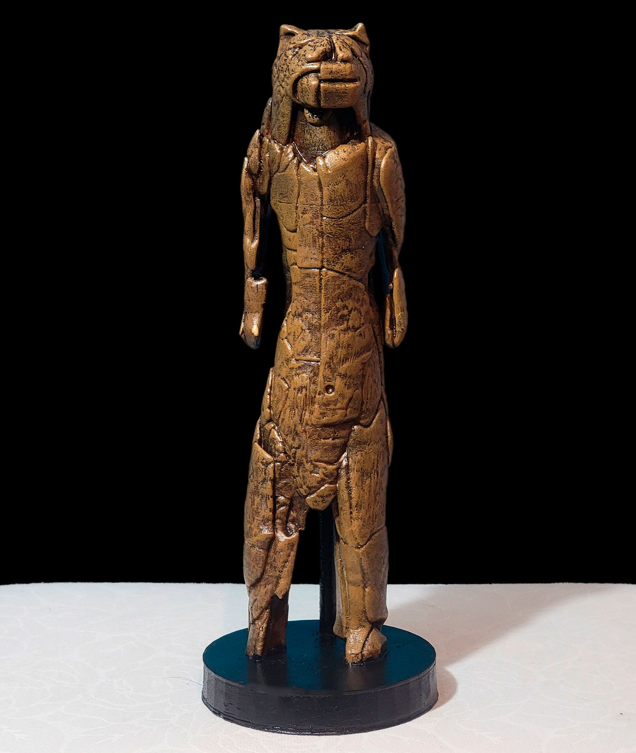 Lion Man of Hohlenstein-Stadel | Paleolithic replica in resin | Prehistoric sculpture, cave art, mythical figure, museum reproduction