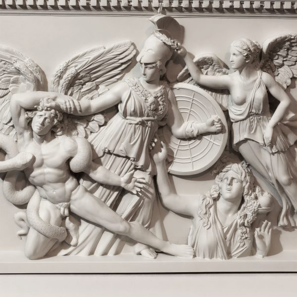 Reconstruction of Pergamon Athena Relief – Museum-Quality Greek Mythology Wall Sculpture – Handmade Resin Replica – Classical Art 3D Print - Imagen 4
