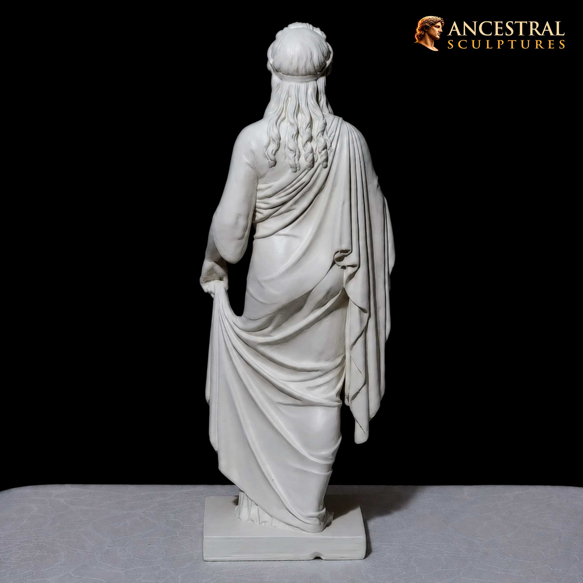 Elpis Goddess of Hope Sculpture – Neoclassical Greek Female Statue – Thorvaldsen Art - Image 2