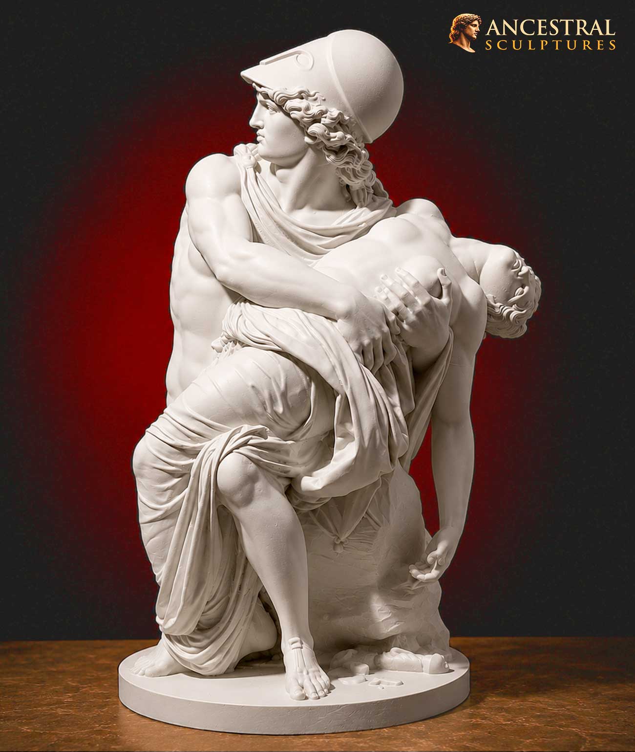 Mars and Venus Statue – After Johan Tobias Sergel | Neoclassical Mythology Sculpture